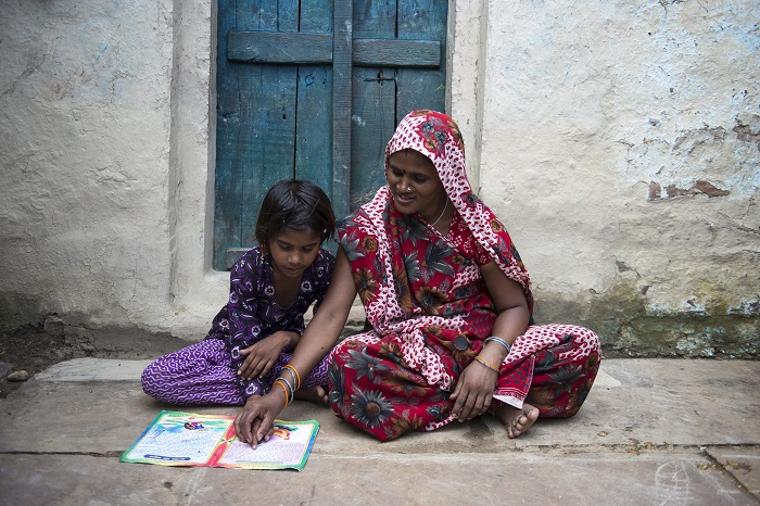 Mothers around the world can teach their children to read when equipped with the knowledge and tools to support literacy