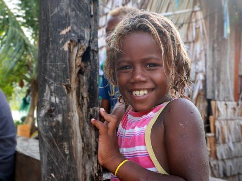 A child from Solomon Islands