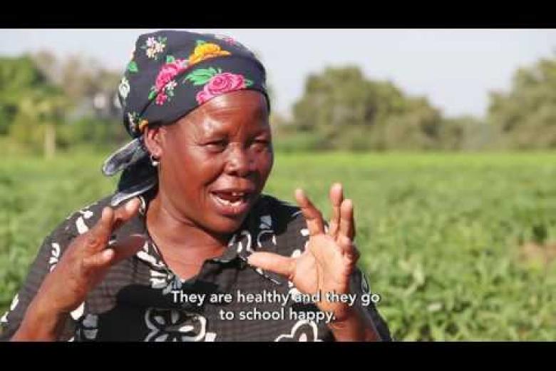 Mozambicans fight hunger through community gardens