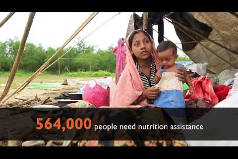 World Vision scales up response to refugee crisis in Bangladesh