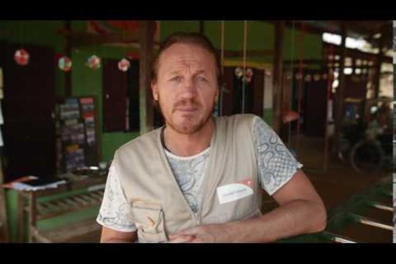 Actor Jerome Flynn supports World Vision's campaign to end violence against children