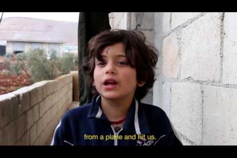 Interview with children from Aleppo