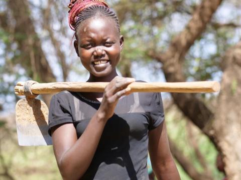 Youth advocate in Kenya helping restore forests and fight climate change in her community