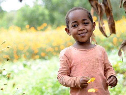 Hundreds of children are thriving in an area of Ethiopia that is being impacted by a hunger crisis, because their mothers joined a gardening and savings club.