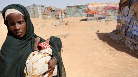 Photo Credit: Muuse Rootile IDP camp Somalia ©2011 World Vision/photo by Jon Warren 