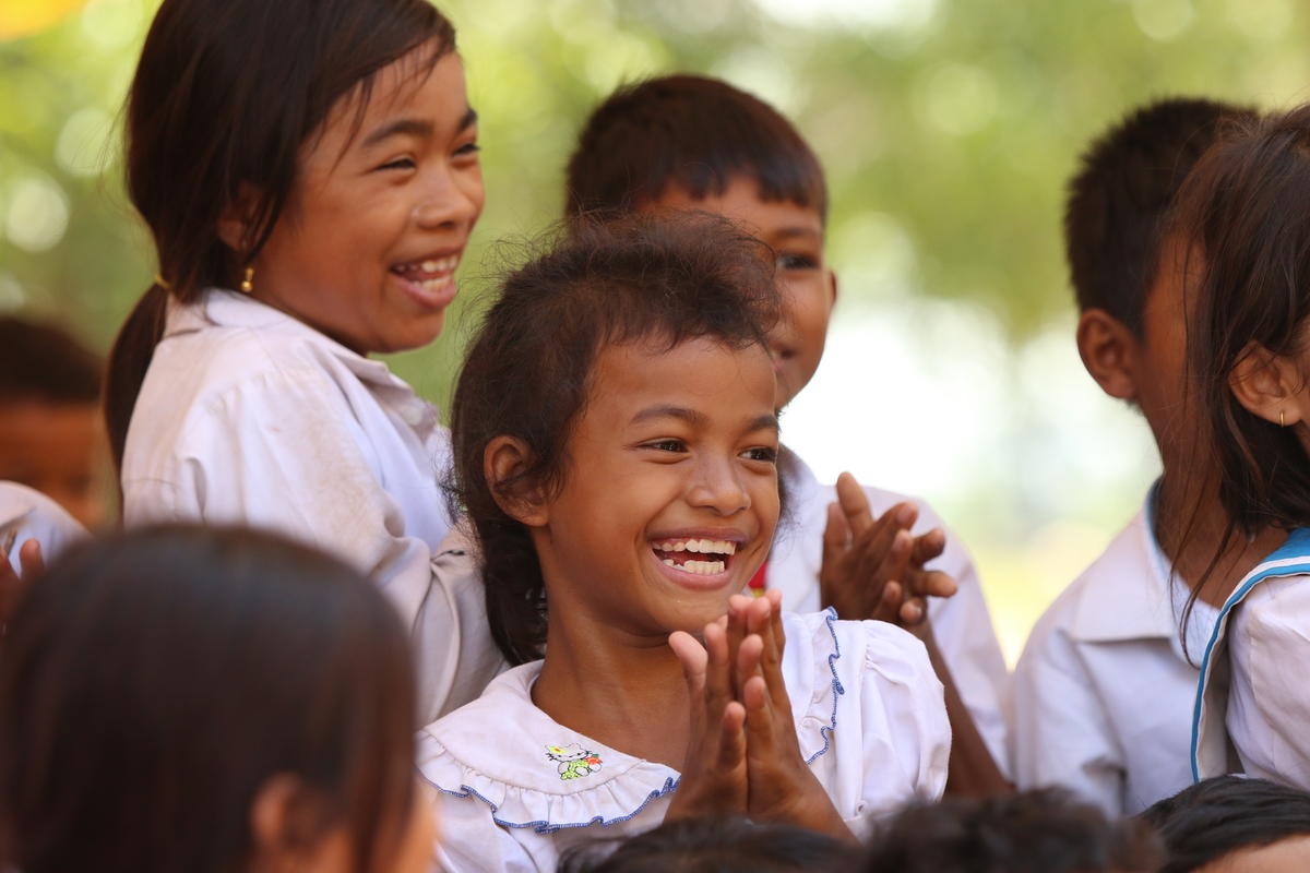 cambodian children smile