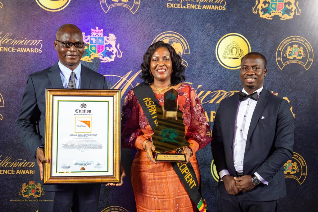 World Vision Ghana wins Millennium Excellence Award | Ghana | World ...