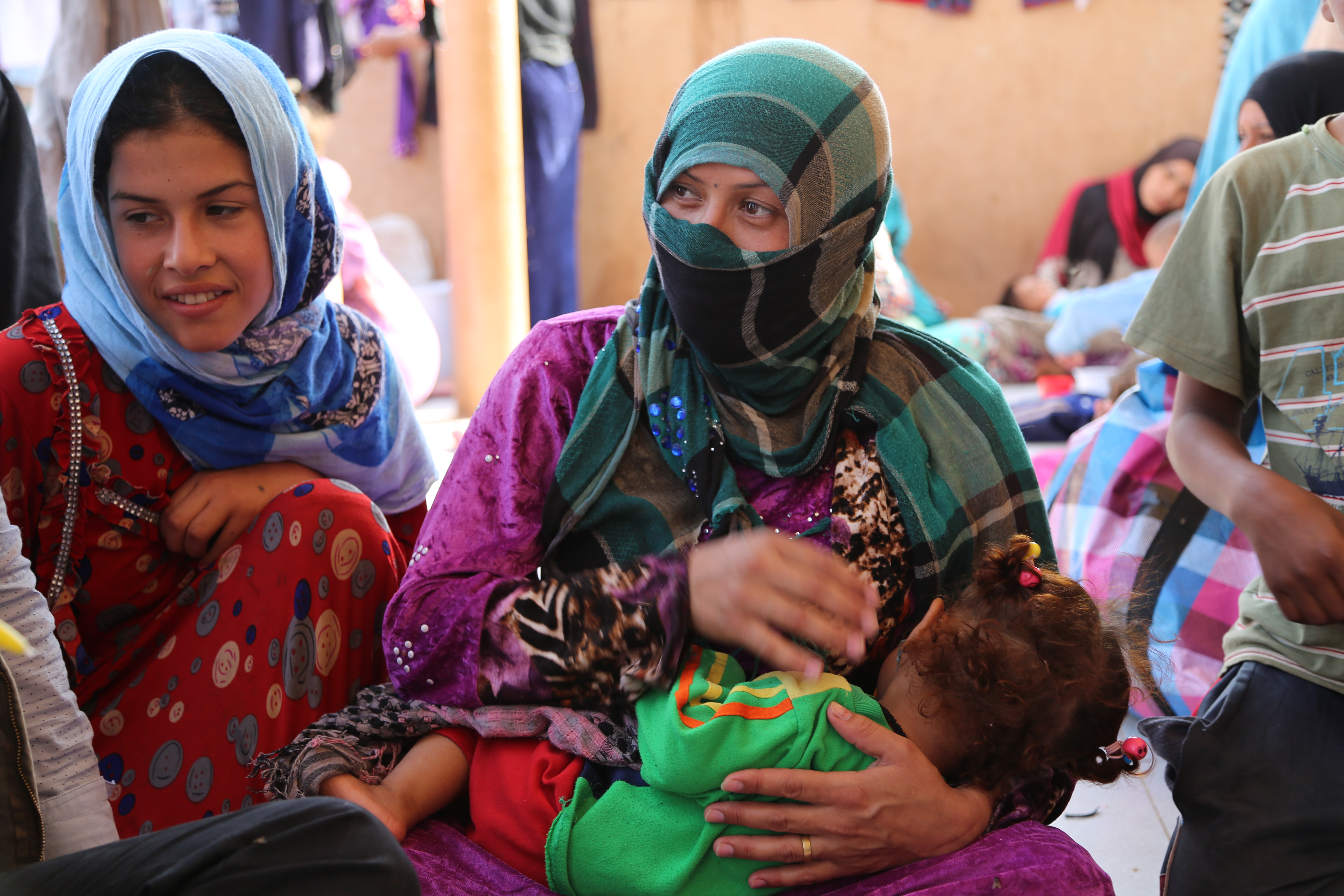 Debaga Refugee Camp Iraq (Photo by Chris Weeks, World Vision)