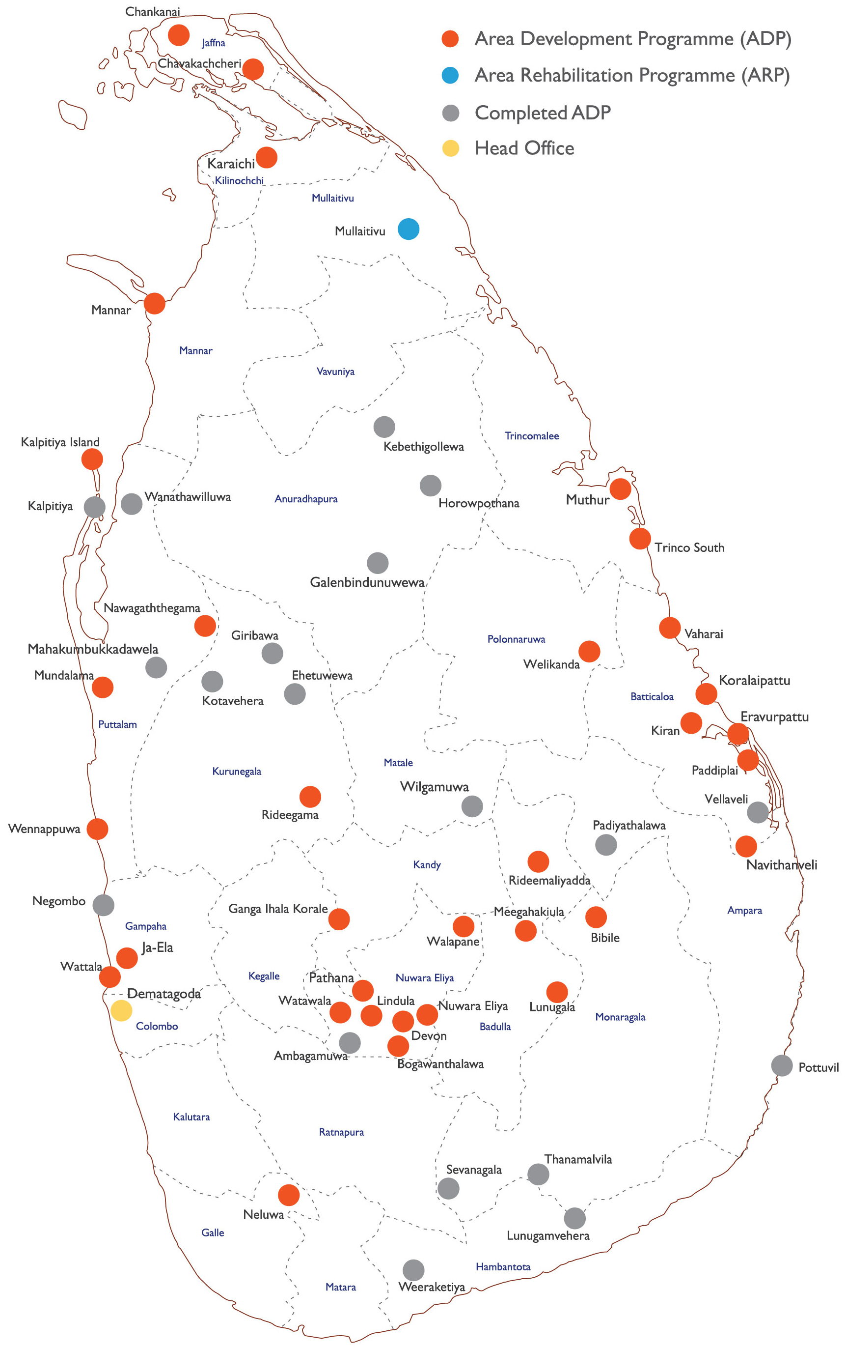 Programme Locations | World Vision International