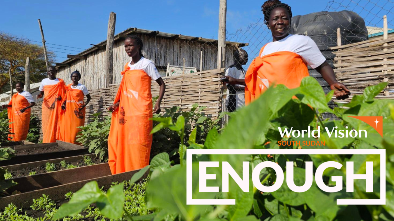 Mothers in their kitchen gardens