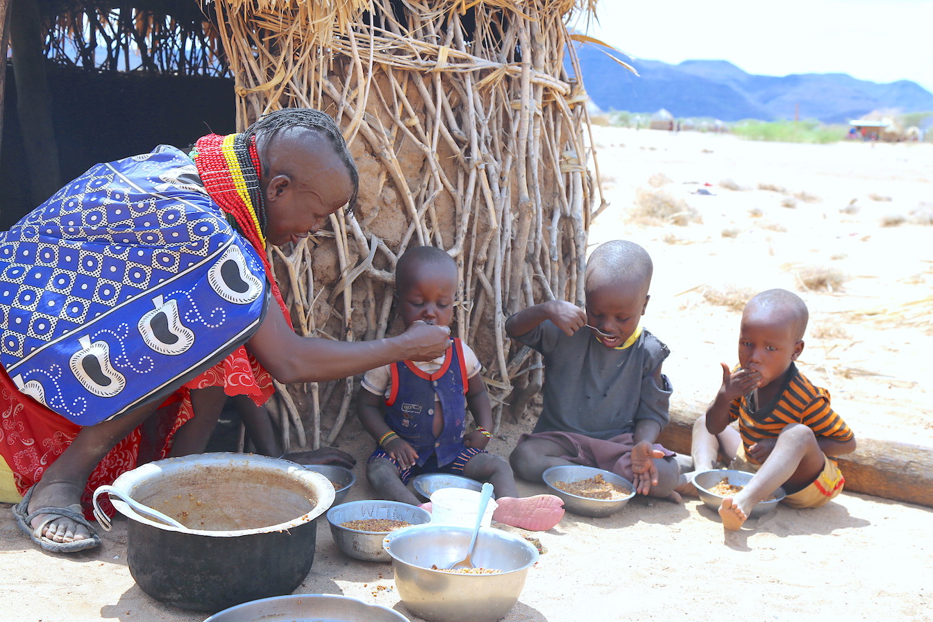 Feeding of the family