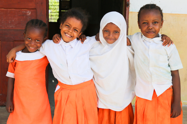 Positive parenting is fostering a strong bond between parents, enabling them to support their children in forming meaningful relationships with their peers at school.©World Vision Photo/Martin Muluka.