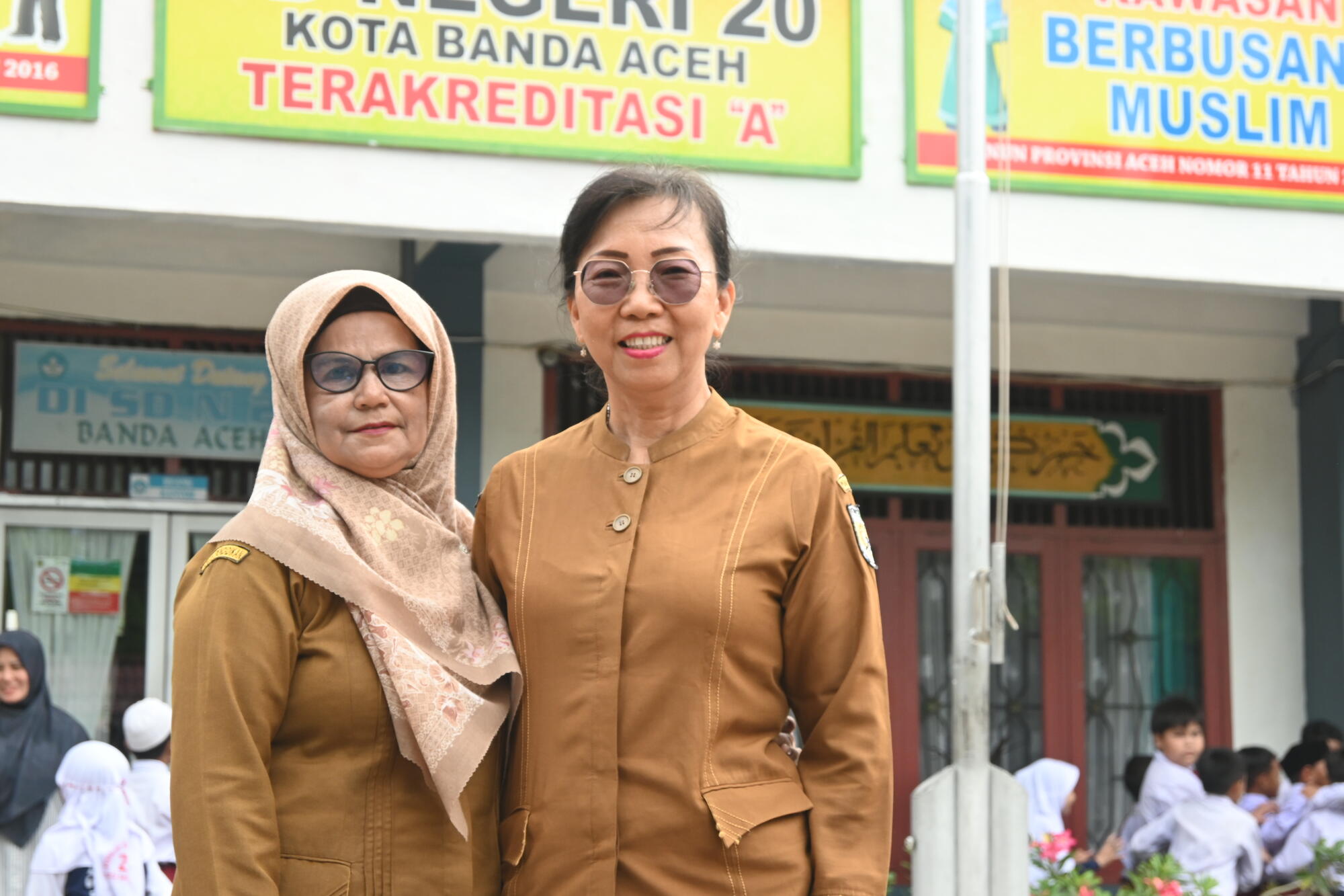 World Vision rebuilt Aceh elementary school facilities and assisted the teachers Now, the school has regained its title as the favorite school in town.