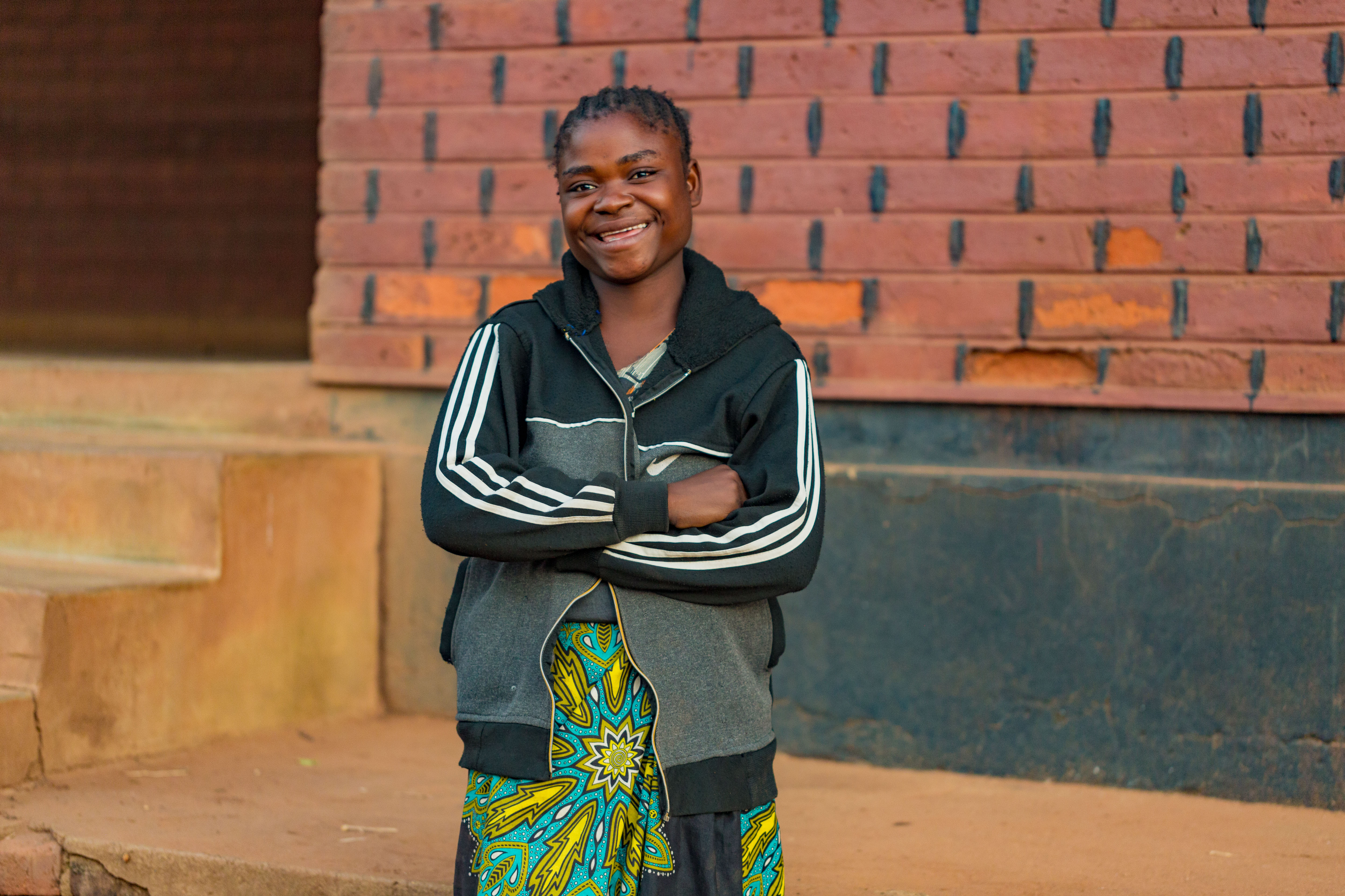 "Im happy now that the Health Centre has a placenta pit," says Chirity Luciano.