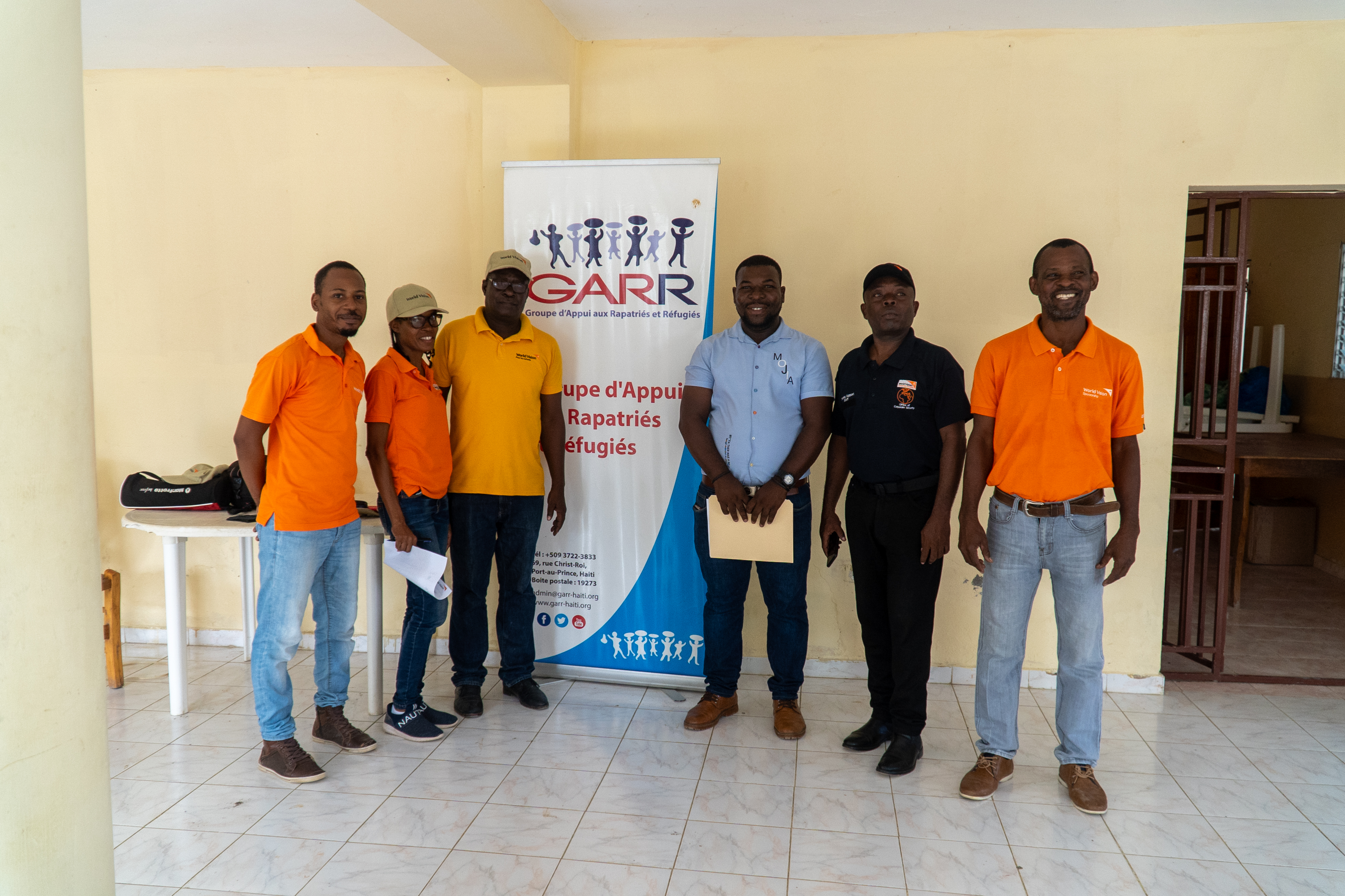 The distribution's success was made possible through close coordination with GARR and Zanmi Timoun staff