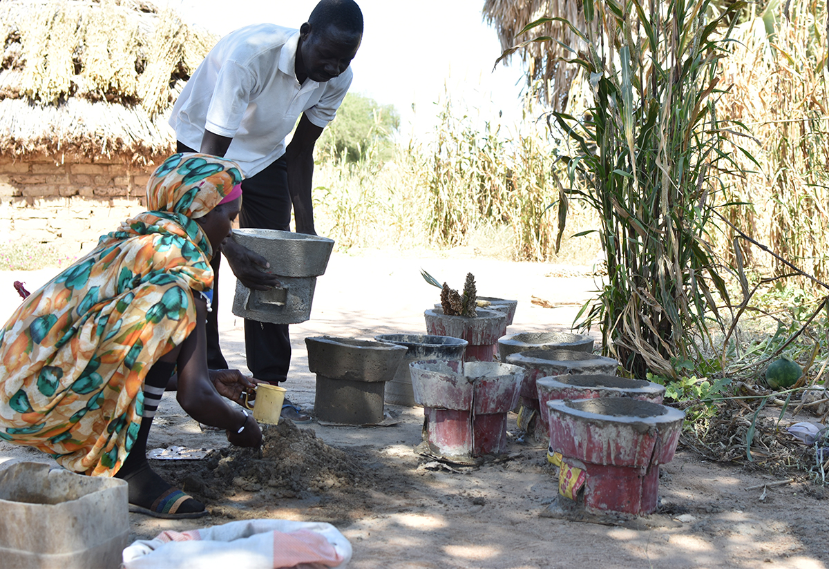 Women seize the opportunity of building fuel-efficient stoves as a business venture