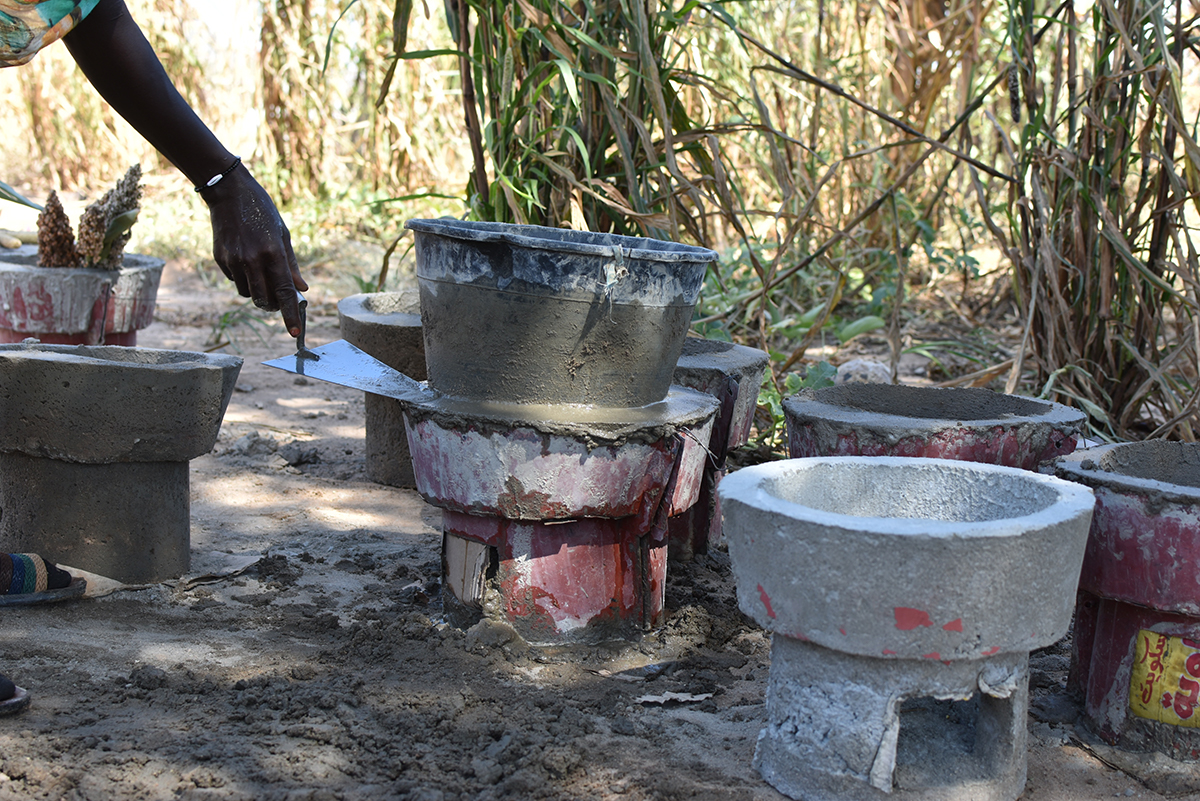 Women seize the opportunity of building fuel-efficient stoves as a business venture