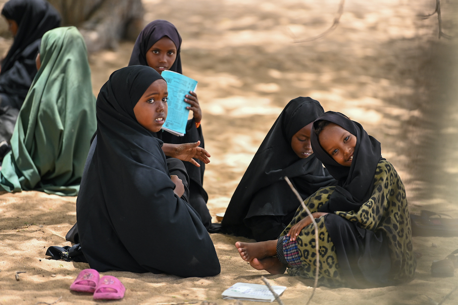 Learning through play which forms an integral part in child’s development, is now possible among communities, because water is now available ensuring that children find time to go to school. ©World Vision Photo/Peter Mwaura