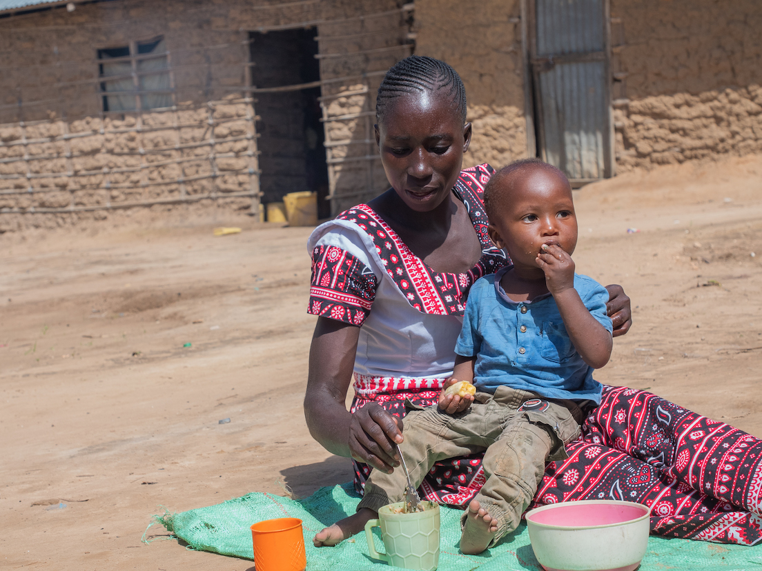 Nutrition has become one of the key players in high rates of stunting reported in Kilifi County in Kenya. © World Vision Photo/Peter Mwaura