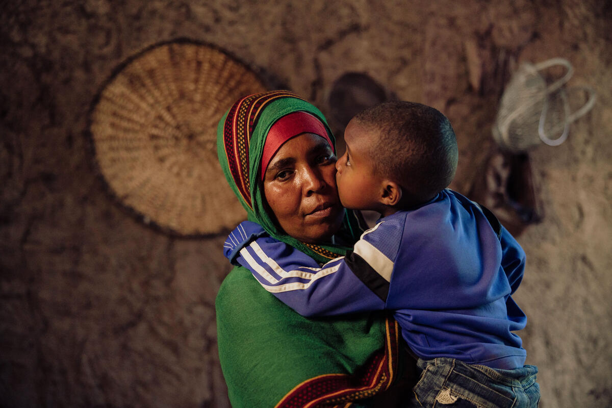 Hindiya, sponsored child’s mother, Ethiopia