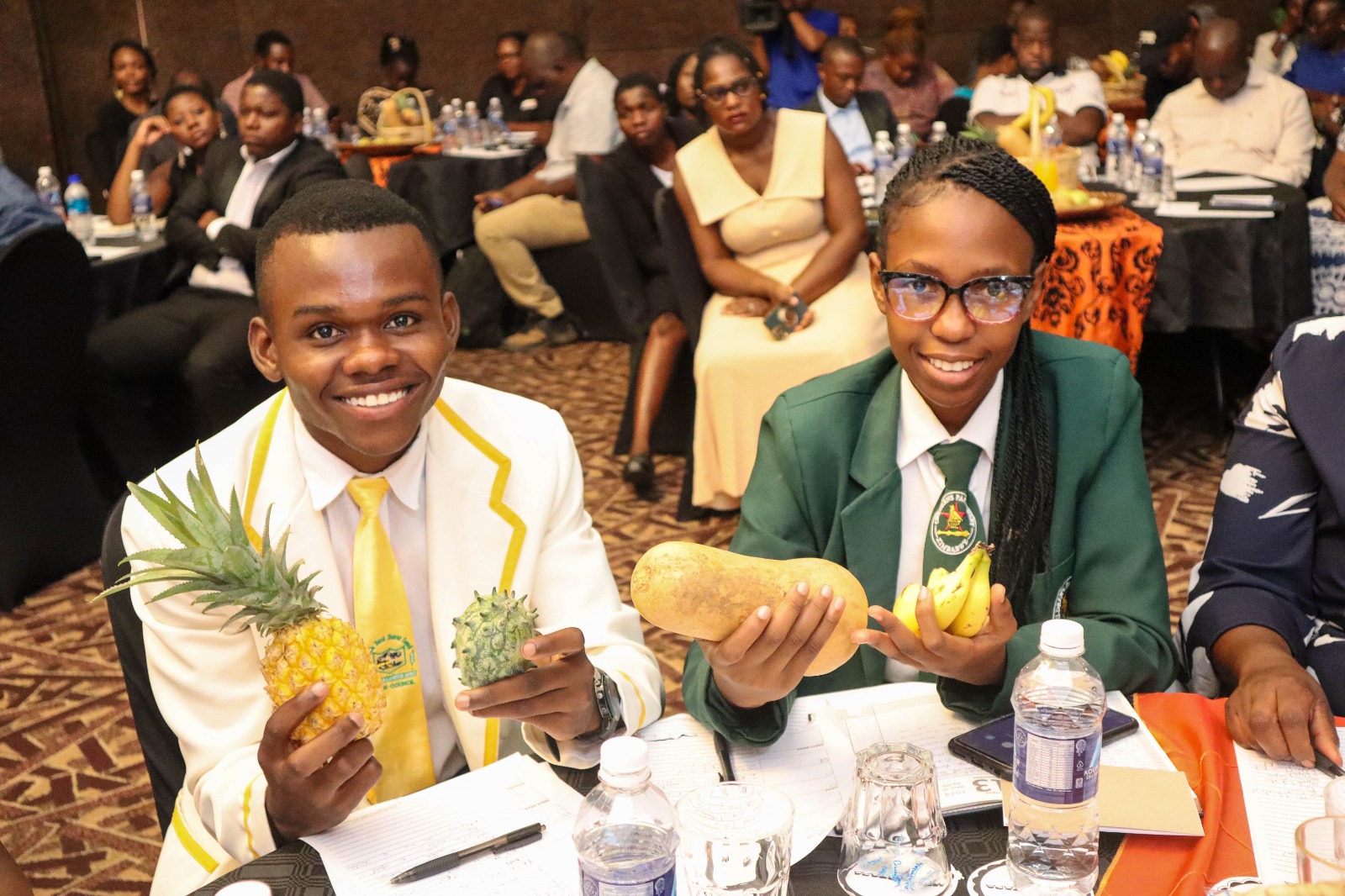 Child leaders at the ENOUGH Campaign launch in Harare