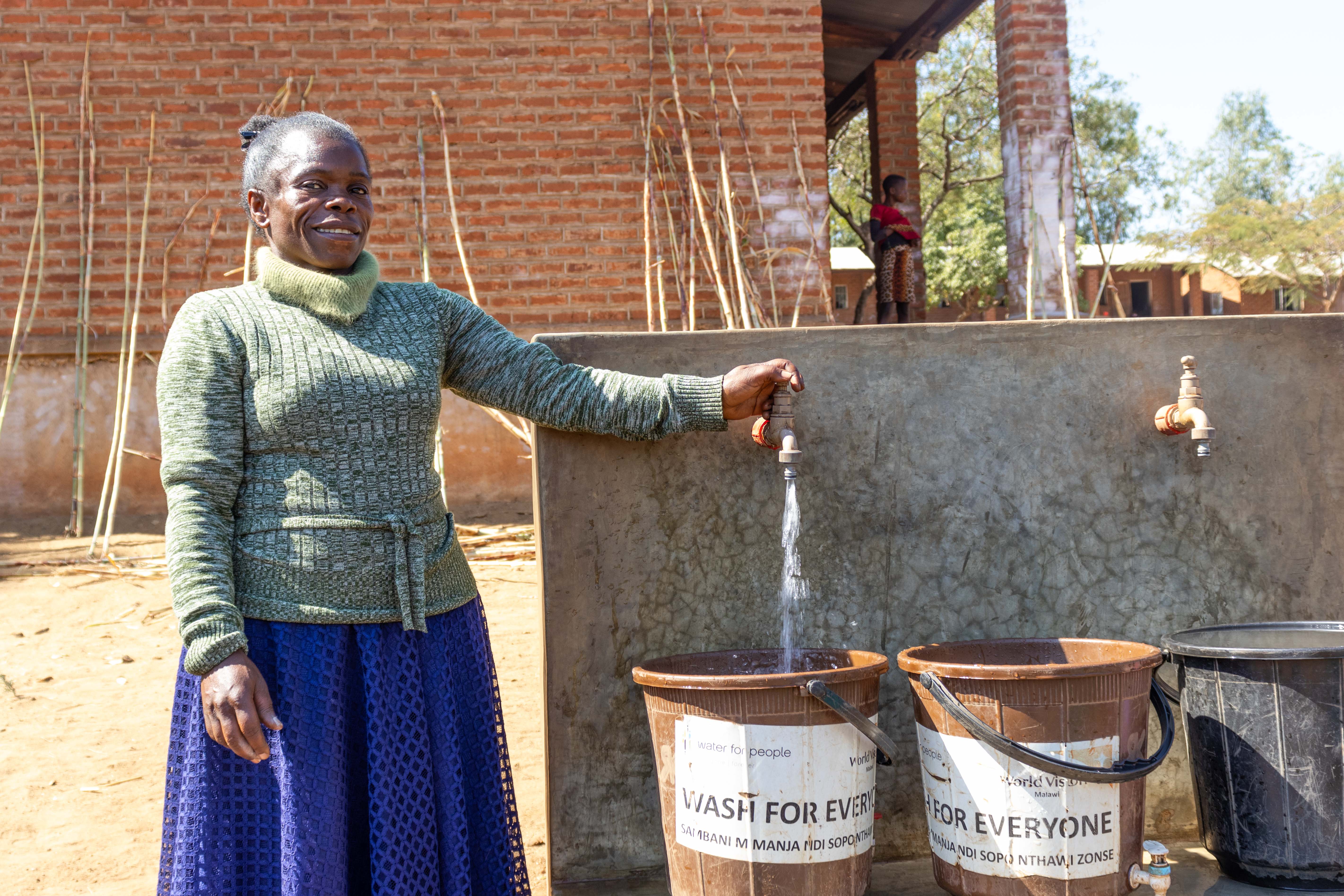 Debora Mopiha, Deputy head teacher at Kabwato Primary School 