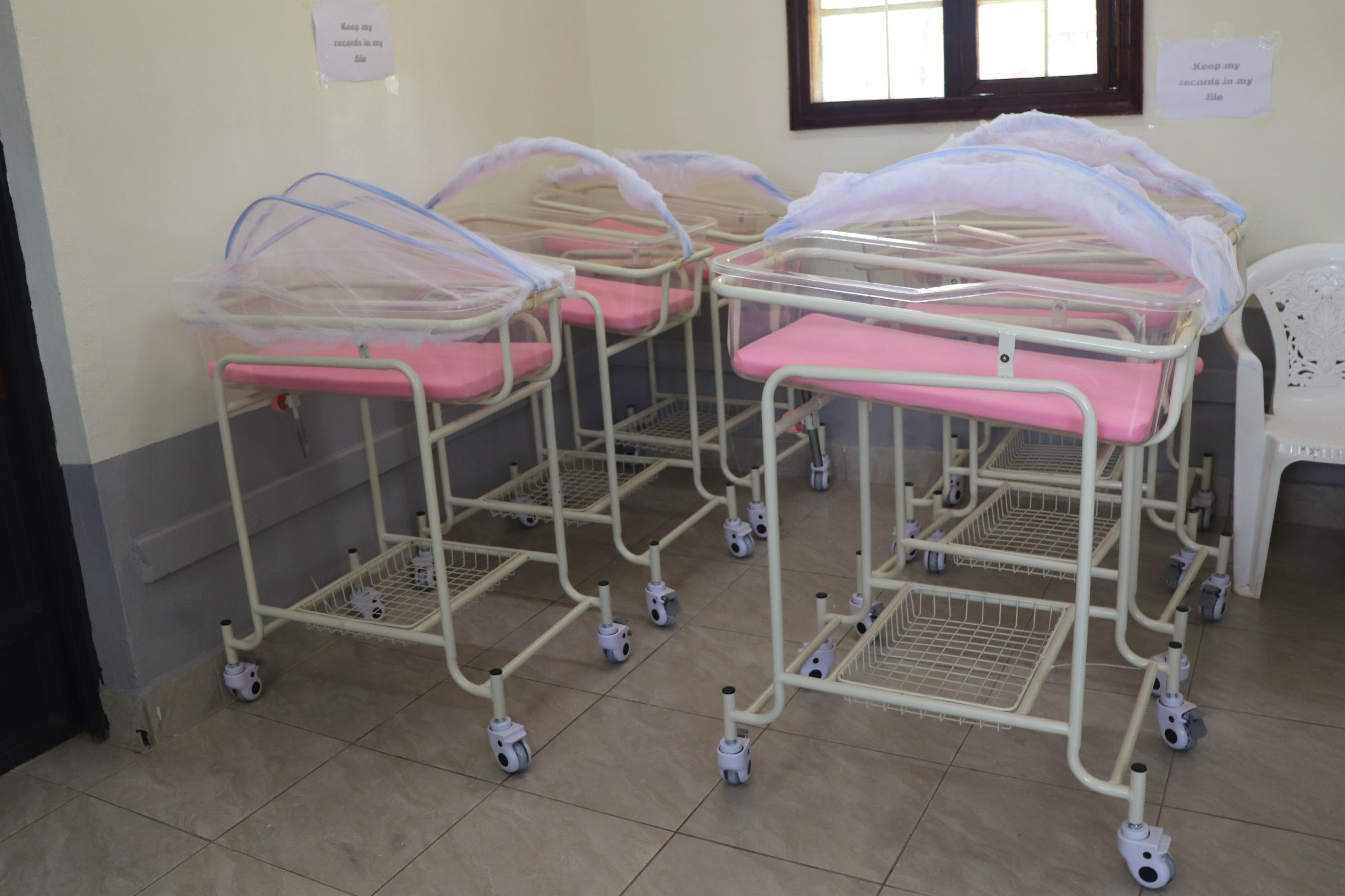 With the new baby cots, babies will receive better care