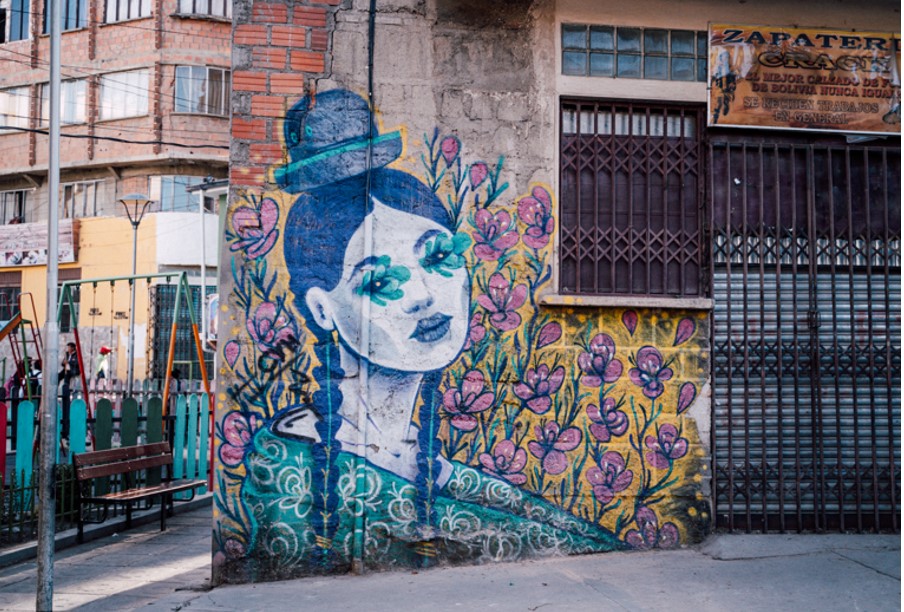 street art in Bolivia