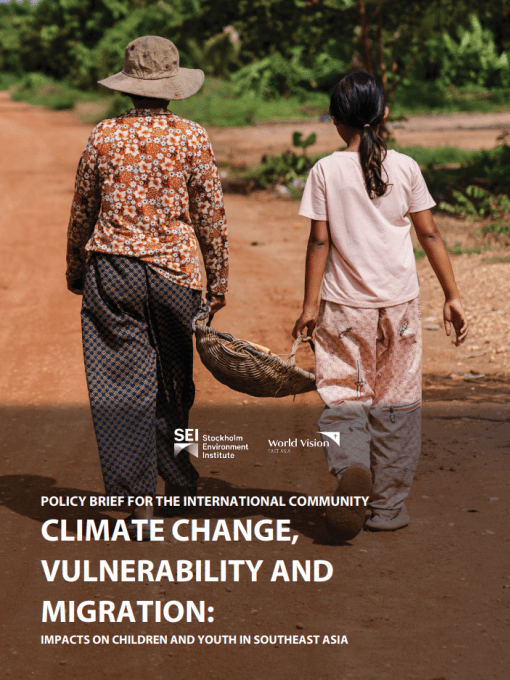 Climate Change, vulnerability and migration policy brief cover