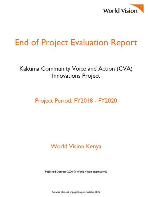 Kakuma CVA Photo