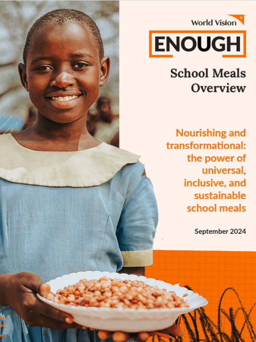 Overview of World Vision's school meals programme