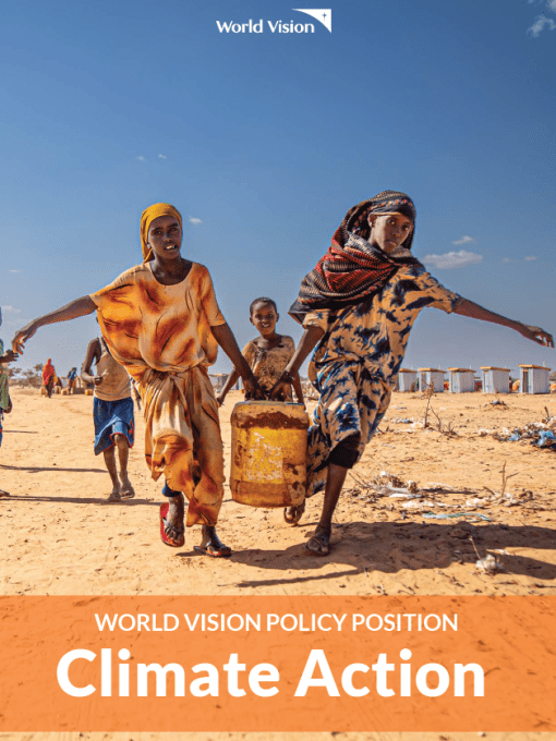 Climate Action: World Vision's Policy Position