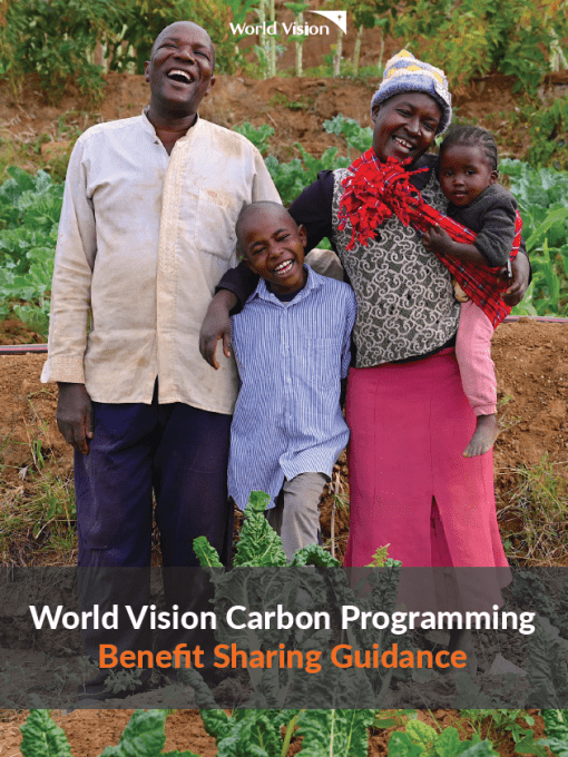 World Vision Carbon Programming Benefit Sharing Guidance