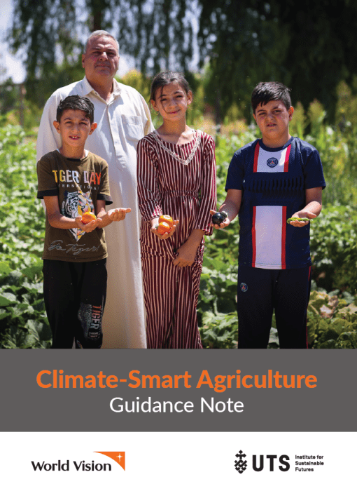 Climate-Smart Agriculture Guidance Note