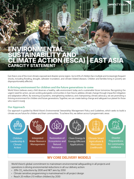 Environmental Sustainability & Climate Action in East Asia cover