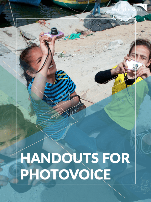 Photovoice handouts for community facilitators