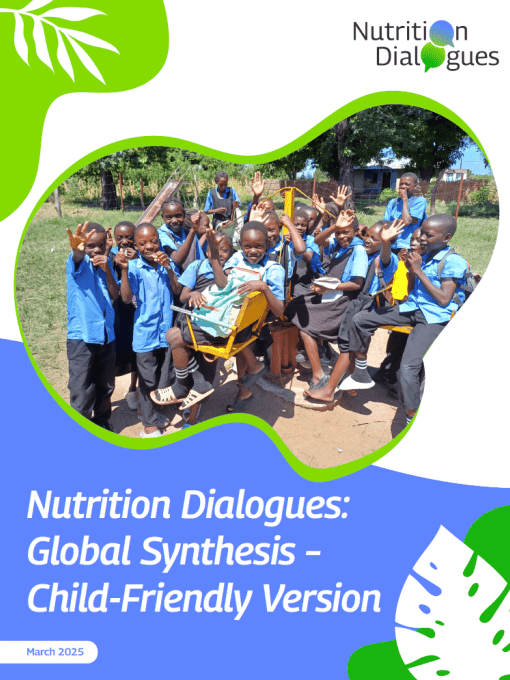 Nutrition Dialogues: Global Synthesis, Child-Friendly Version cover