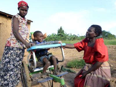 World Vision Uganda Wheelchairs for Kids Australia 