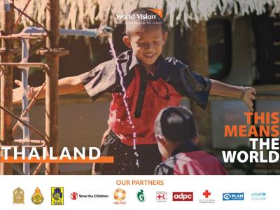Disaster risk reduction work by World Vision Foundation of Thailand