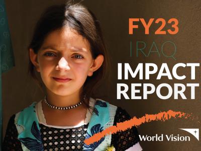 World Vision Iraq Impact Report FY23 Cover