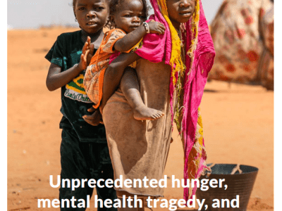 World Vision Report highlighting the Unprecedented Hunger and Gender-based violence