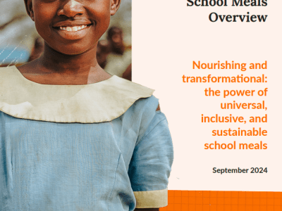 Overview of World Vision's school meals programme