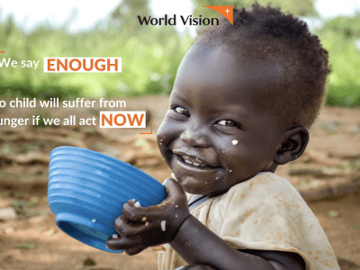 Children must be the focus in the fight against hunger in Africa