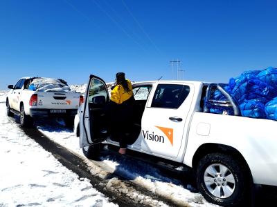 School Children Stranded by Unexpected Snowfall