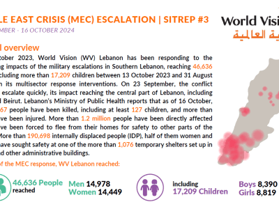 MIDDLE EAST CRISIS (MEC) ESCALATION | SITREP #3