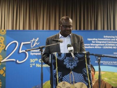 James Chifwelu address at the 25th WaterNet Symposium