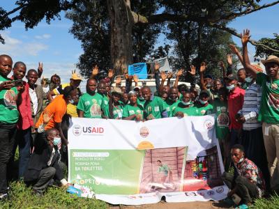 Photo of participants at the clebration of World Toilet Day