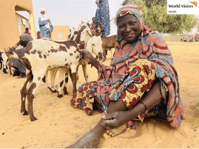 Alguima here with her goats kit