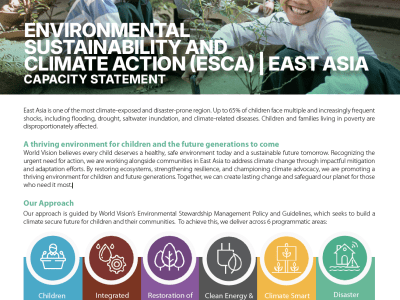 Environmental Sustainability & Climate Action in East Asia cover