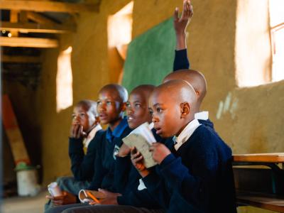 Children Participating in debate